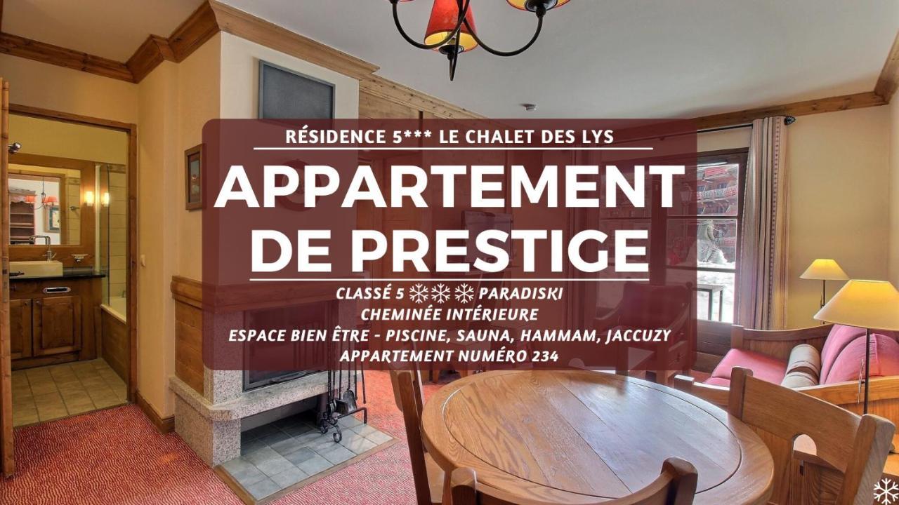 ARC 1950 - Suite de Prestige - Cheminée intérieur Les Arcs  Extérieur photo